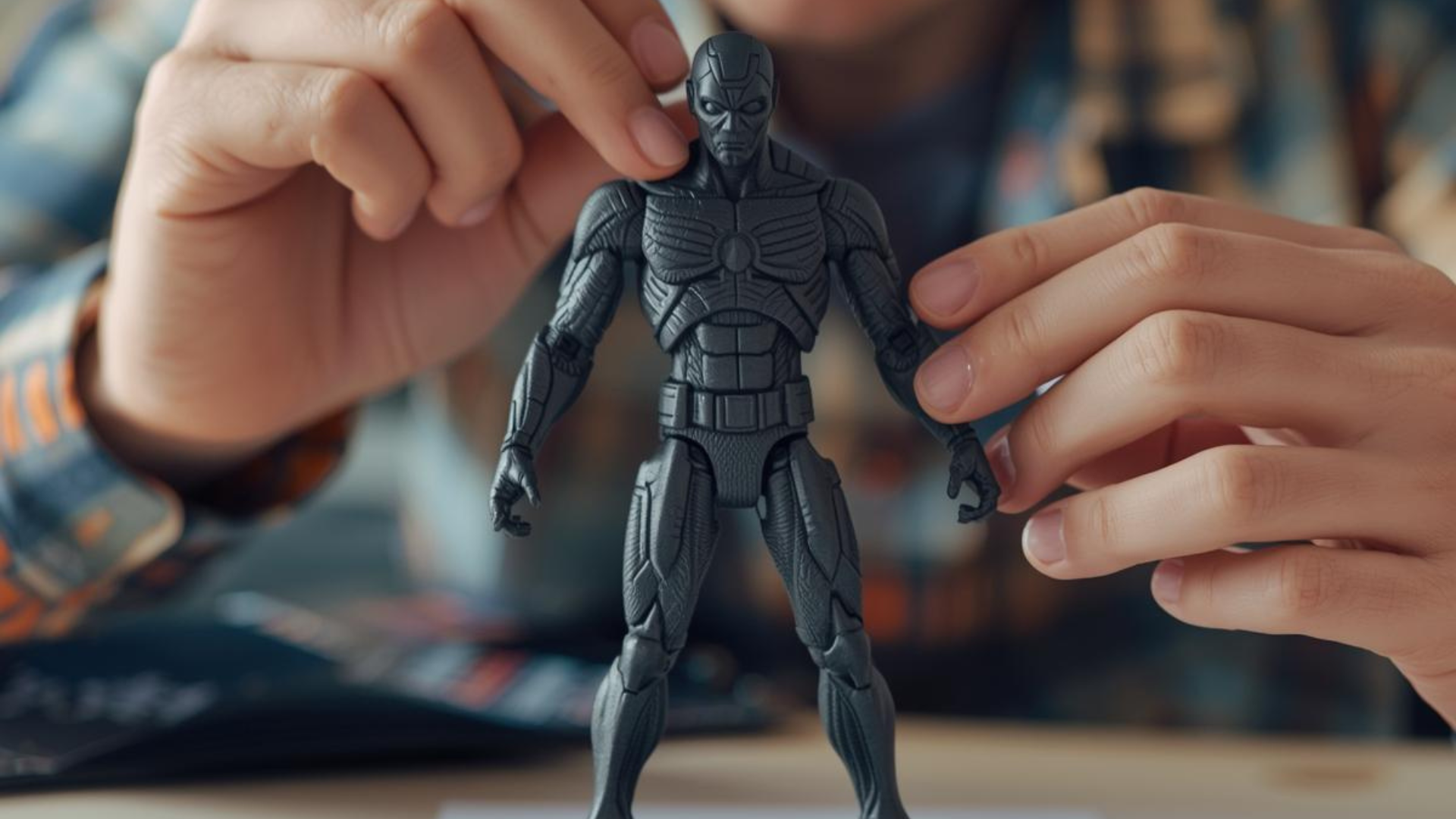3D printed action figures